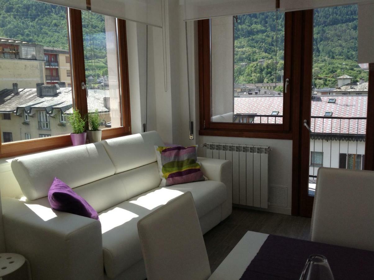 Appartamento Elisa 50M Trenino Rosso Tirano Eksteriør billede
